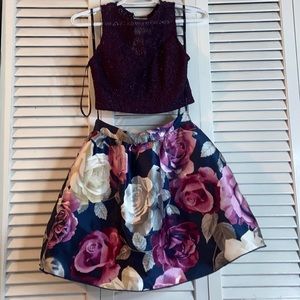 Flower dress 2 piece